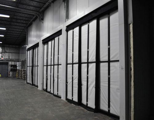 BZH BLAST FREEZER CURTAIN WALLS