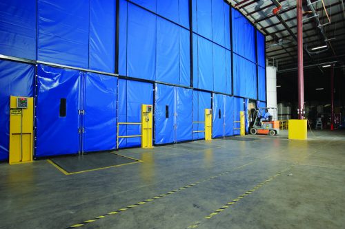 TZD LOADING DOCK CURTAIN ENCLOSURES