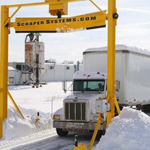 Système de déneigement pour remorque