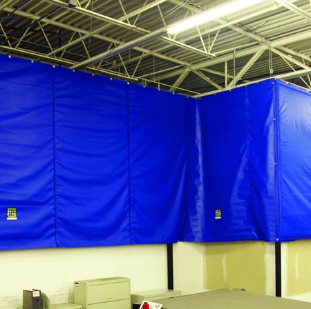 Discover our custom and configurable industrial curtains