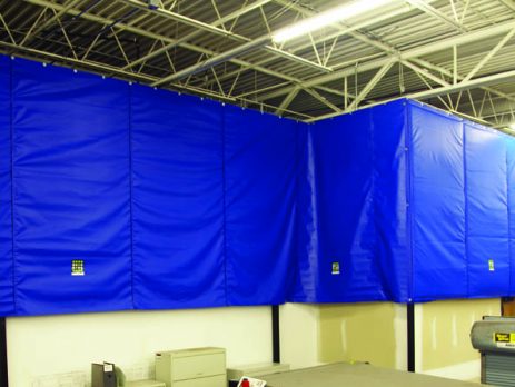 Discover our custom and configurable industrial curtains