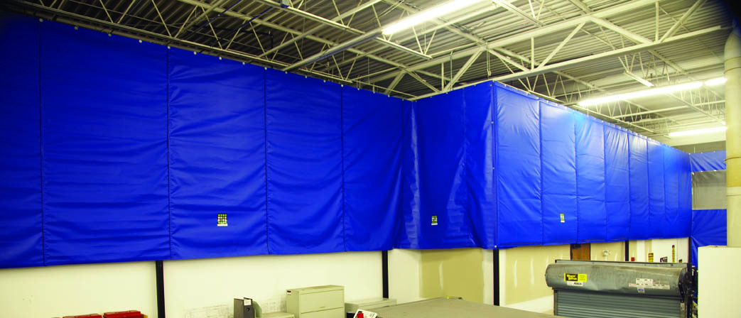 Discover our custom and configurable industrial curtains