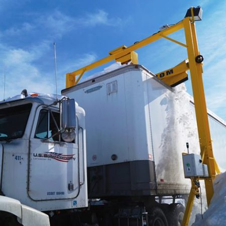 Truck snow removal systems