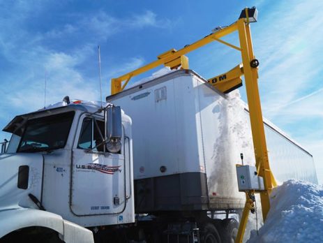 Truck snow removal systems