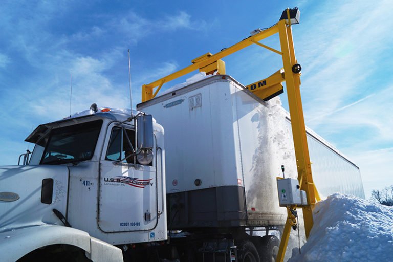 Truck snow removal systems